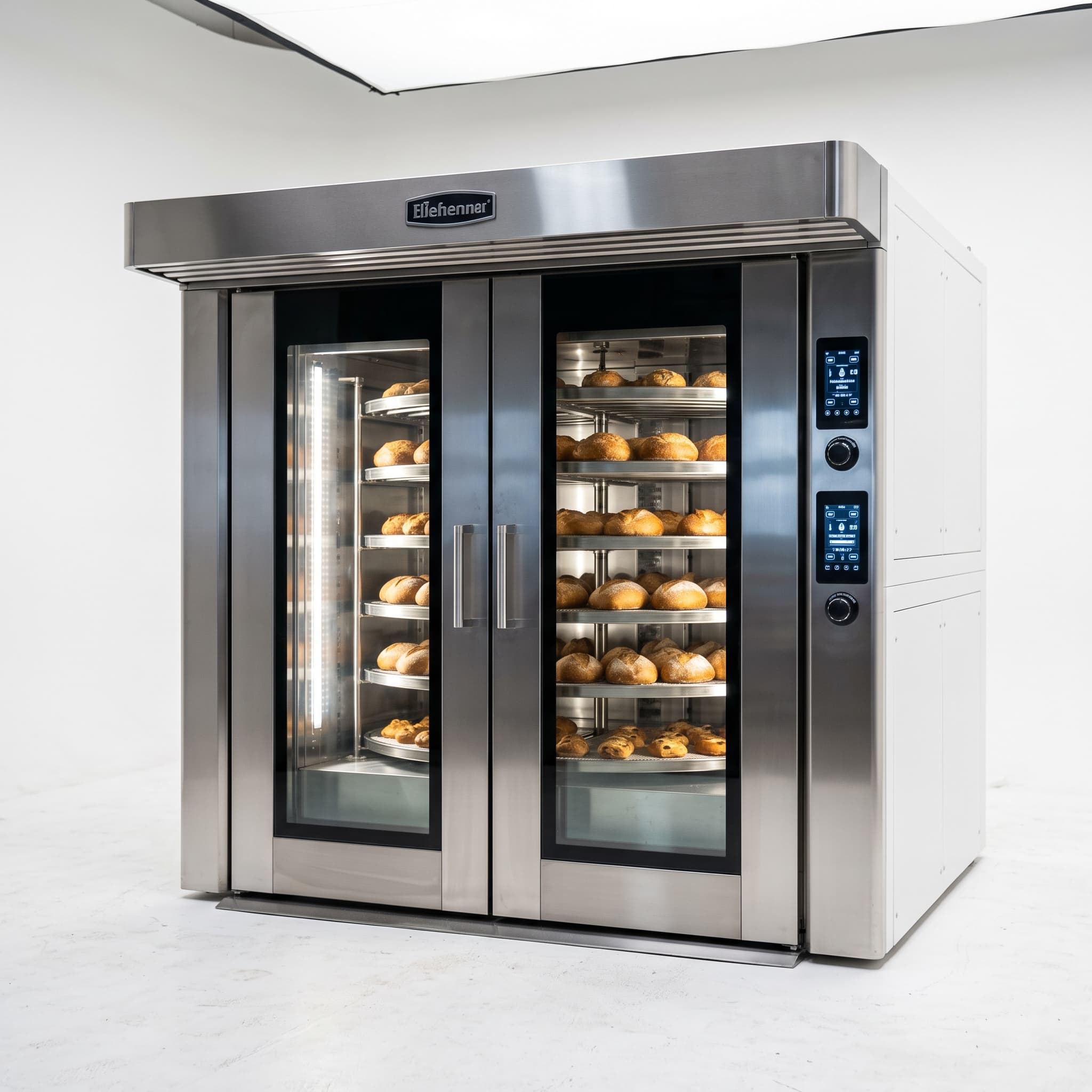 Commercial rotary rack oven