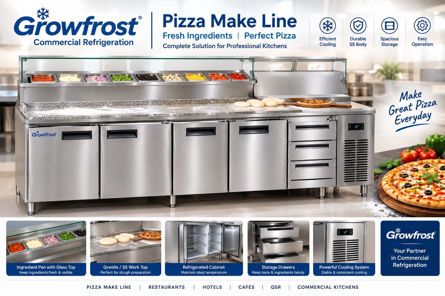 Pizza Make Line