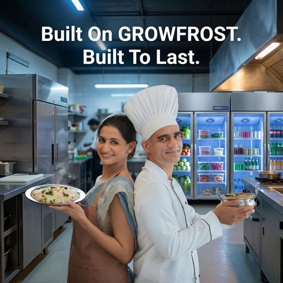 Commercial kitchen set up by GrowFrost